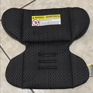 Black Kids Car Seat Cushion